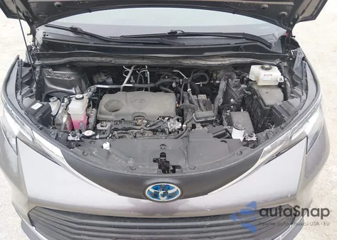 2022 Toyota Sienna Xle z USA, uszkodzony, nr VIN 5TDYRKEC5NS105421